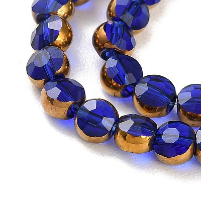 Electroplate Glass Beads Strands LS-EGLA-A040-01G-1