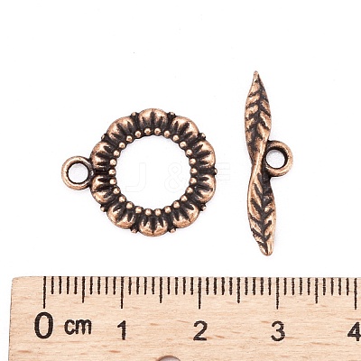 Tibetan Style Toggle Clasps RLF11359Y-NF-1