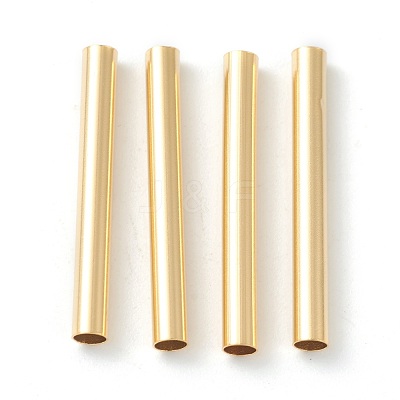 Brass Tube Beads KK-Y003-73I-G-1