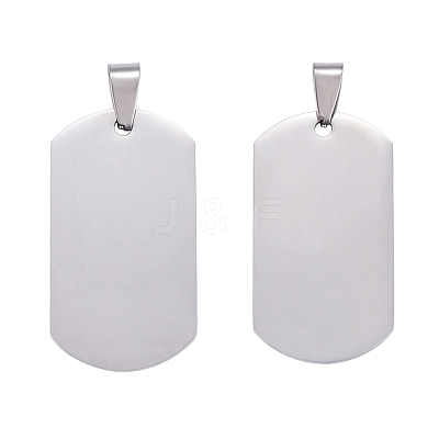 Tarnish Resistant 304 Stainless Steel Big Pendants STAS-I140-19F-S-1
