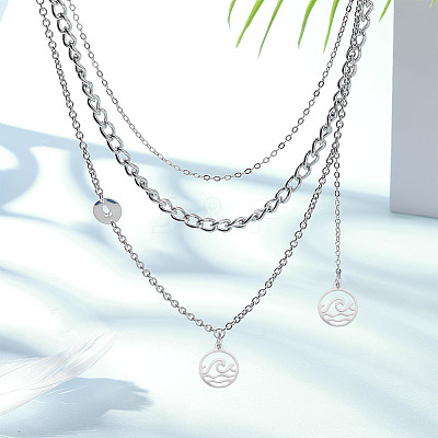 20Pcs 304 Stainless Steel Charms STAS-UN0060-57-1