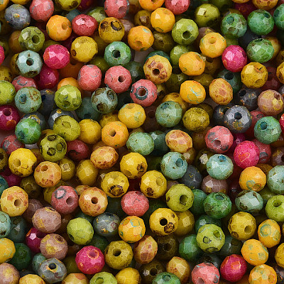 Picasso Glass Seed Beads SEED-N007-20A-1