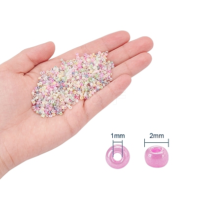 Glass Seed Beads SEED-A011-2mm-1