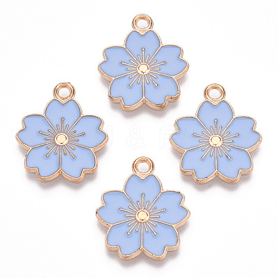 Alloy Enamel Pendants ENAM-S121-115E-1