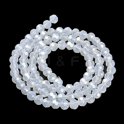 Electroplate Glass Beads Strands EGLA-A035-J6mm-A06-1