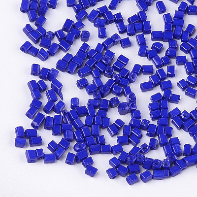 Baking Paint Glass Beads SEED-S023-11A-10-1