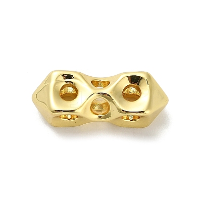 Nuggets Brass Beads KK-F915-06G-1