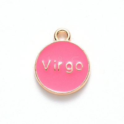 Alloy Enamel Pendants ENAM-S124-01B-03B-1