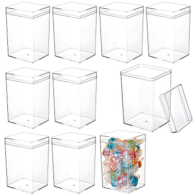 Transparent Acrylic Packaging Boxes CON-WH0106-21-1