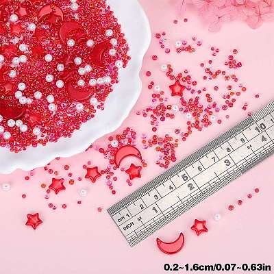 2 Bag Glass & Seed Beads GLAA-SZC0001-94G-1
