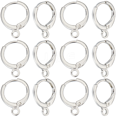 50Pcs Brass Leverback Earring Findings KK-SC0004-22P-1