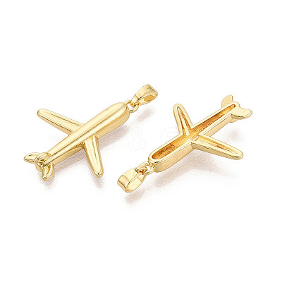 Brass Pendants KK-N259-05G-1