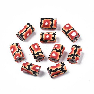 Handmade Polymer Clay Beads CLAY-N008-046-18-1