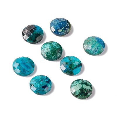 Natural Chrysocolla Cabochons G-A205-03A-1
