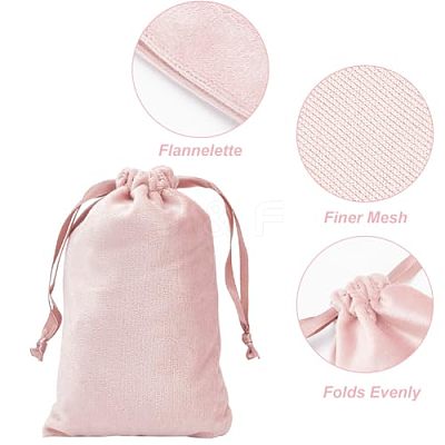 28Pcs 7 Colors Velvet Jewelry Drawstring Bags TP-DR0001-02B-1