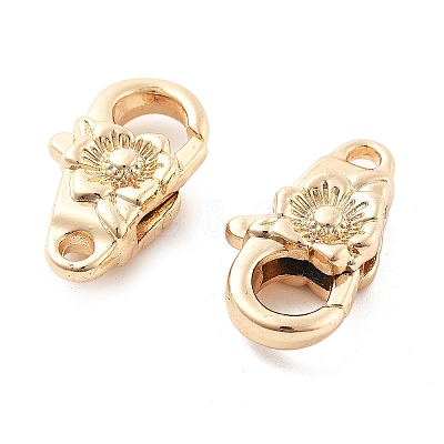 Brass Lobster Claw Clasps KK-R216-18B-KCG-1