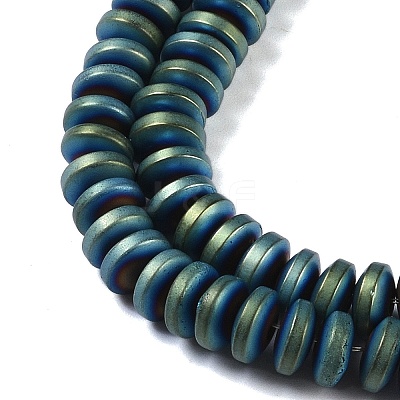 Electroplated Synthetic Non-magnetic Hematite Beads Strands G-E618-08A-1