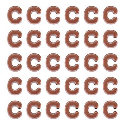 Opaque Acrylic European Beads LS-OACR-TAC0019-006C-1