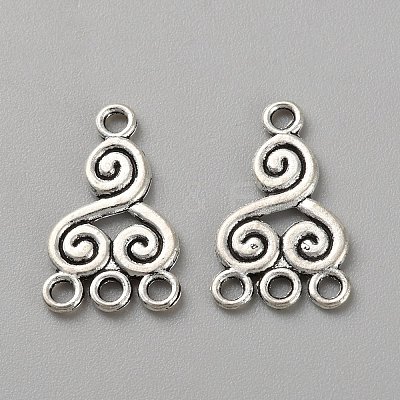 Tibetan Style Alloy Chandelier Component Links FIND-WH0431-31P-1