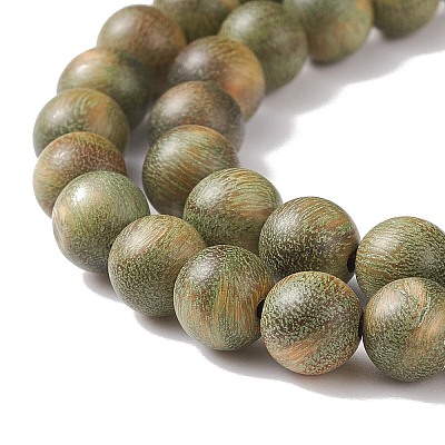 Natural Sandalwood Beads Strands X-WOOD-F008-02-C-1
