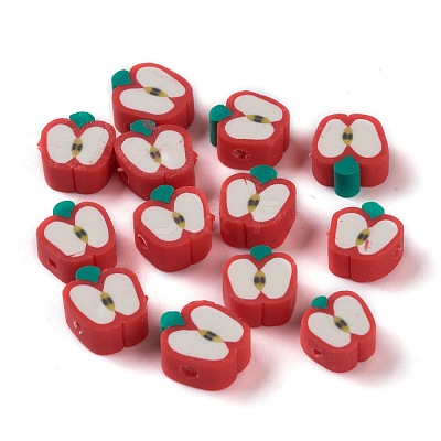 Handmade Polymer Clay Beads CLAY-R069-01C-02-1