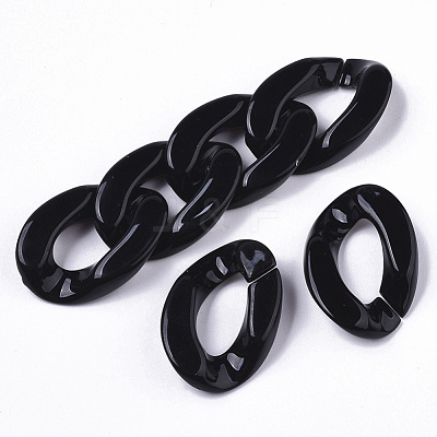 Opaque Acrylic Linking Rings OACR-S036-001B-G02-1