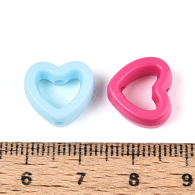 Opaque Acrylic Beads OACR-N150-02-1