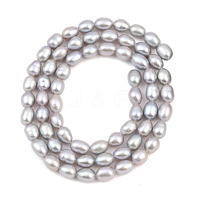Natural Cultured Freshwater Pearl Beads Strands PEAR-F020-06-1