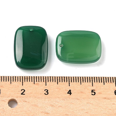 Natural Agate Pendants G-L646-03-1