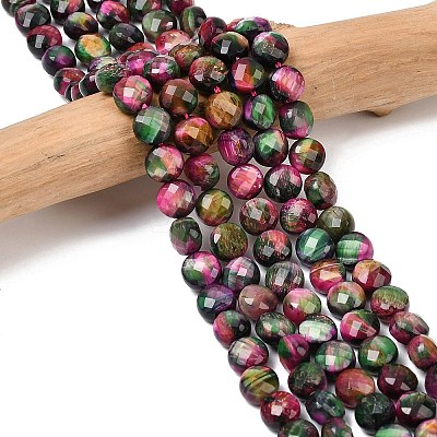 Natural Tiger Eye Beads Strands G-F812-B03-01A-1