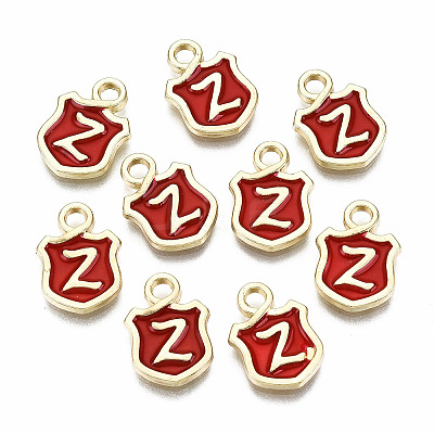 Alloy Enamel Charms ENAM-T012-03Z-RS-1