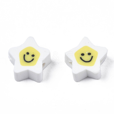Handmade Polymer Clay Beads CLAY-N011-45A-10-1