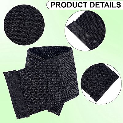 6Pcs Polyester Hook and Loop Tapes DIY-CP0013-42-1