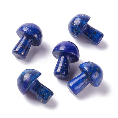 Natural Lapis Lazuli Mushroom Gua Sha Stone G-D456-26E-1