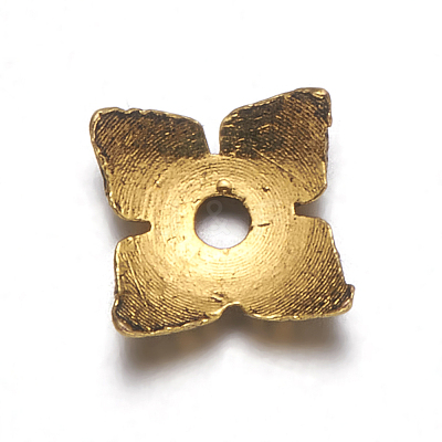 Tibetan Style Alloy Bead Caps GAA0551-1