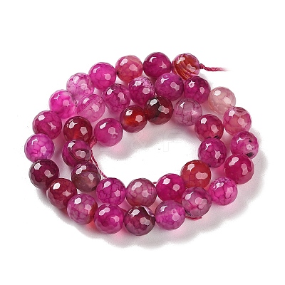 Natural Agate Beads Strands G-M437-C01-01E-1