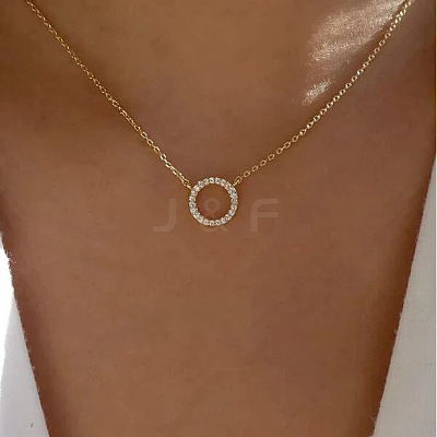 Alloy Pendant Layered Chain Necklaces for Women WGC39CD-24-1