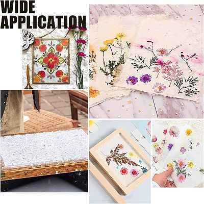 DIY Paper Crafts Handmade Material Packs. with Net and Nonwovens DIY-WH0224-29A-1