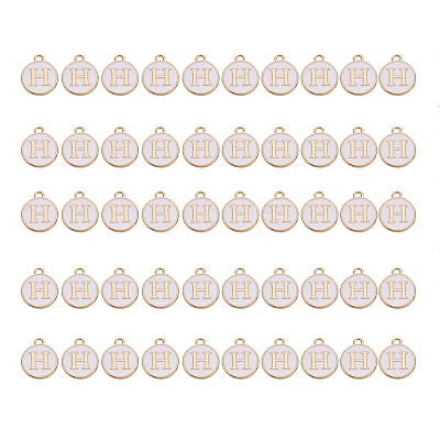 Golden Plated Alloy Charms ENAM-SZ0001-25A-H-1