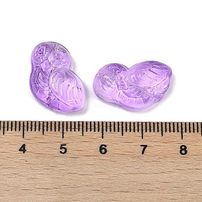 Transparent Glass Beads DGLA-E004-06D-1