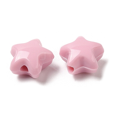 Opaque Acrylic Beads OACR-C016-30C-1