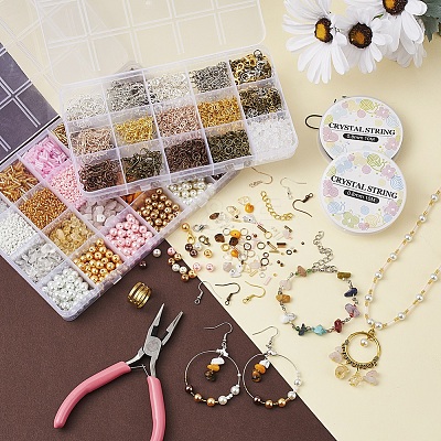 DIY Earring Making Kits DIY-YW0004-53-1