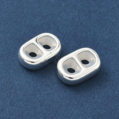 Brass Silicone Slide Charms KK-C099-06B-S-1