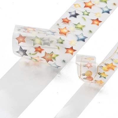 Festival Series Waterproof PET Decorative Stickers DIY-Q052-01B-1
