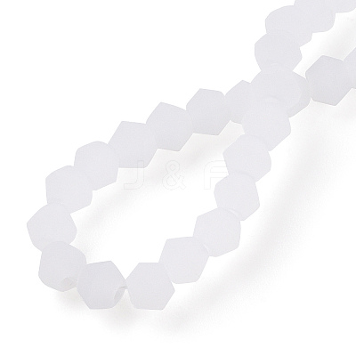 Imitation Jade Frosted Glass Bead Strands EGLA-A039-J2mm-MD06-1