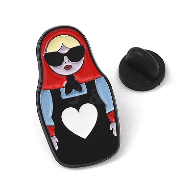 Cool Matryoshka Doll Enamel Pins AL-Z002-01EB-01-1