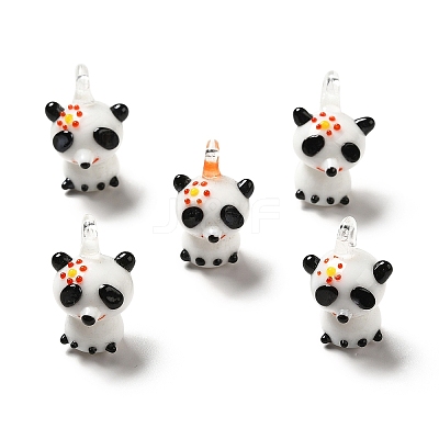 Handmade Lampwork Pendants LAMP-TAG0001-05-1