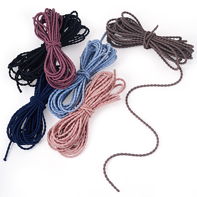 30M 6 Colors Polyester Elastic Cords EC-TA0001-07D-1