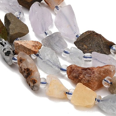 Natural Mixed Stone Beads Strands GG-CBA0B77-A18-02-1
