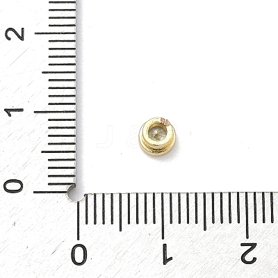 Flat Round Brass Micro Pave Cubic Zirconia Cabochons KK-P345-13G-A06-1